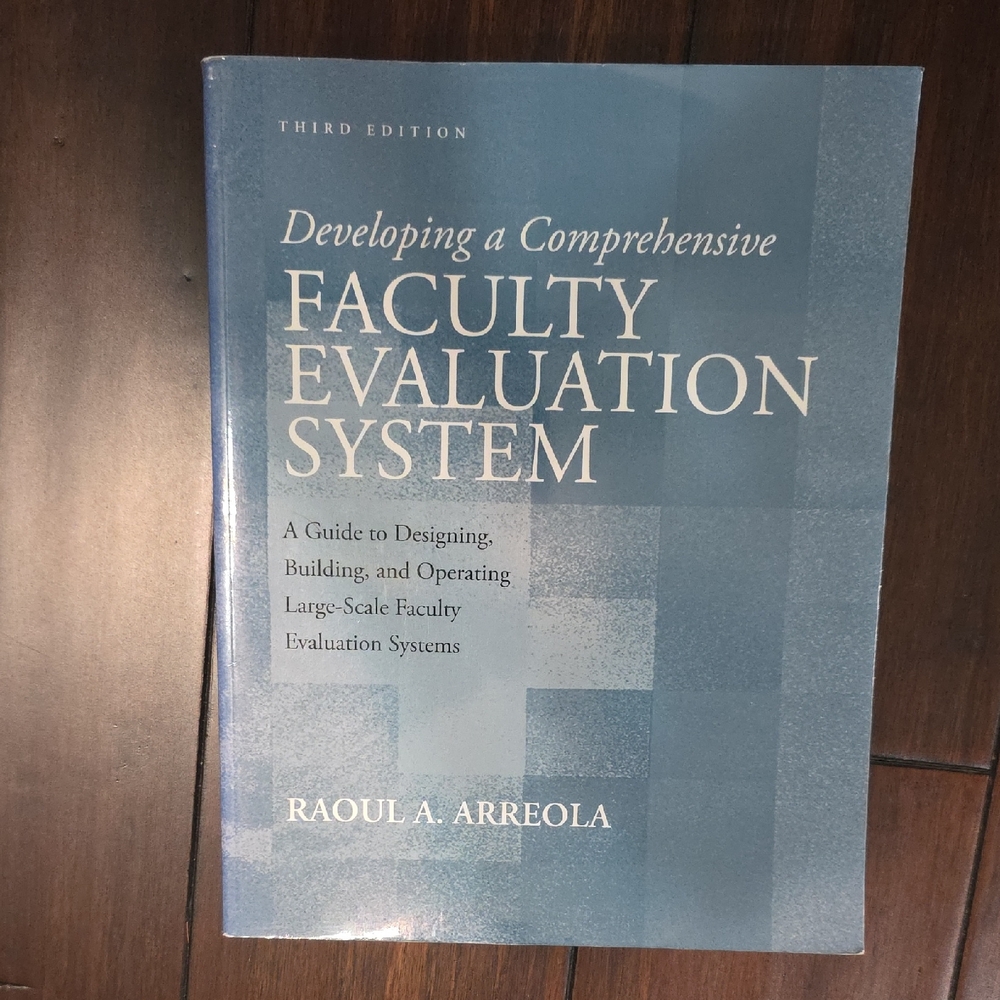 Comprehensive Faculty Evaluation System Book
